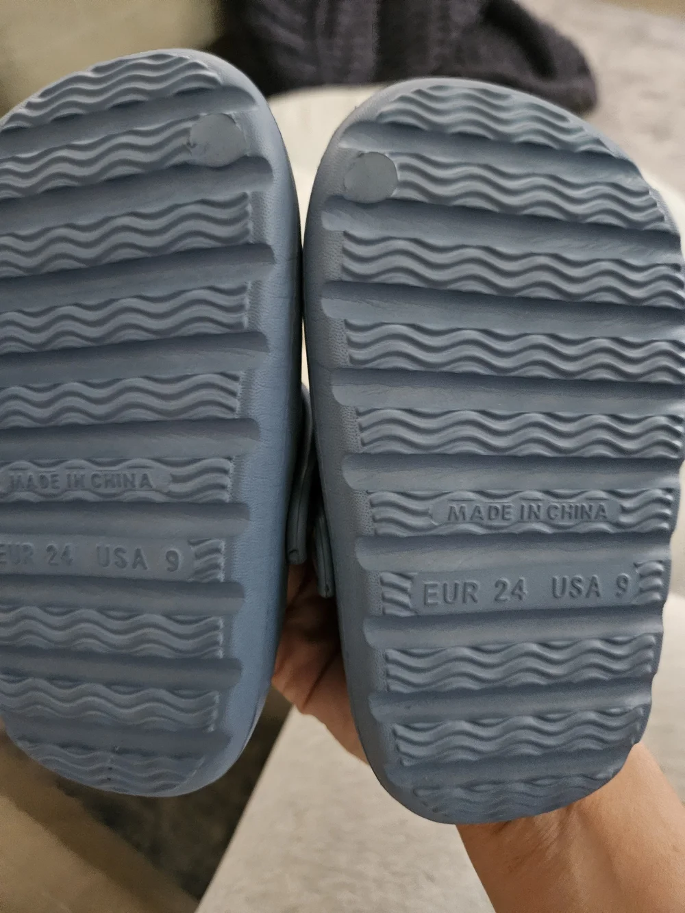 Aeropostale Kids Blue Slip-On Sandal Clogs